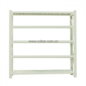 中型貨架 五層擱板，500kg/層  白色
