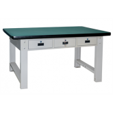 重型工作臺(tái)帶三橫抽(臺(tái)面厚50mm)，2100×750×800